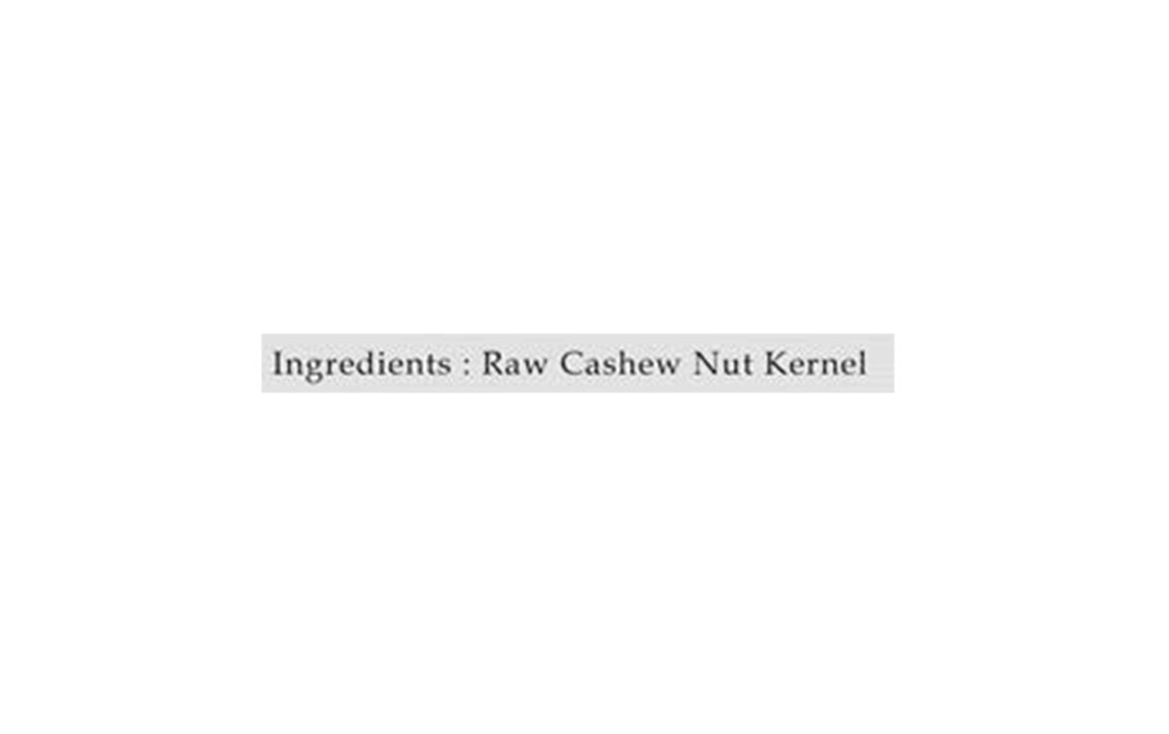 Farmown Whole White Cashews    Plastic Jar  500 grams